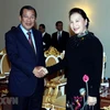 NA Chairwoman meets with Cambodia Prime Minister 