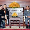 NA Chairwoman meets Cambodian Senate President