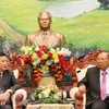 Lao leader receives Ho Chi Minh National Academy of Politics delegation