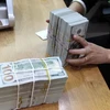 Central bank builds up currency reserves