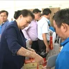 Top legislator attends Tet gathering in Binh Duong