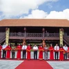 Poetry society memorial complex inaugurated in Kien Giang