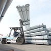 Hoa Phat exports steel pipe to India for first time