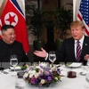 US, DPRK leaders have dinner following talks