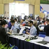 Media in race for latest news on DPRK-USA Hanoi Summit
