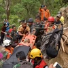 Indonesian rescuers use heavy excavators in Sulawesi mine collapse