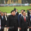 DPRK Chairman Kim Jong-un leaves Hanoi