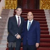 PM Nguyen Xuan Phuc meets economist Philipp Rosler 