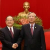 Party official receives Chinese guest