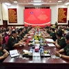 High-ranking delegation of Lao army visit Military Zone 9