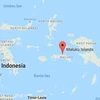 Strong earthquake hits Indonesia’s Moluccas Islands