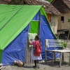 Thousands of kids still homeless six months after Indonesia quake-tsunami