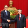 Party official welcomes Russian Minister of Industry and Trade