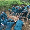 War-time shells detonated in Quang Tri province