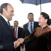 Top legislator wraps up Morocco visit, heads to France for official visit 