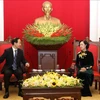 Party official receives Soong Ching Ling Foundation leader 