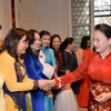 NA leader meets Vietnamese community in Belgium 