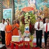 Front president pays Chol Chnam Thmay visit to Soc Trang