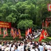 Palanquin procession held at Hung Kings Temple Festival 