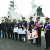 Vietnamese naval ships visit China
