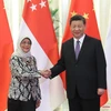 Singapore, China step up bilateral ties