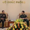 General Staff Chief welcomes Cambodian general in Hanoi