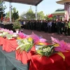 Dak Lak holds burial services for remains of martyrs found in Cambodia 