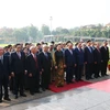 Leaders pay tribute to President Ho Chi Minh on birth anniversary 