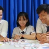 Eleventh graders design games to protect children