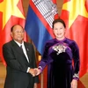 Top Vietnamese, Cambodian legislators hold talks