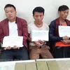 Son La: three arrested for drug smuggling 