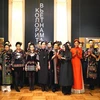 Vietnamese traditional long dress collection introduced in Russia
