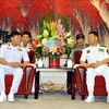 High-ranking naval delegation visits China