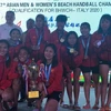 Vietnam win silver at Asian women’s beach handball champs