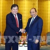 PM meets with leaders of Japanese conglomerates 