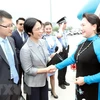  NA Chairwoman arrives in Jiangsu, begins official visit to China 