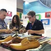 International leather and shoes expos open in HCM City