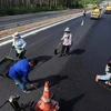 Thail gov’t continues to promote use of rubber resin in road construction