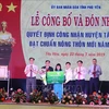 Phu Yen’s Tay Hoa district recognised as new-style rural area 