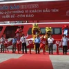 Vietnam’s largest twin-body speedboat launched from Soc Trang to Con Dao 