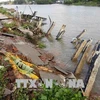 Mekong Delta suffers from coastal erosion, landslides