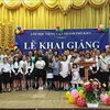 Vietnamese language class for children in Ukraine opens