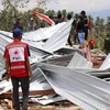 Indonesia: Dozens of thousands of people live in tents after quake, tsunami