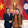 NA leader welcomes Lao PM in Hanoi