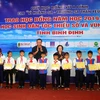 Scholarships granted to disadvantaged students in Binh Dinh