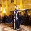 Vietnamese silk, brocade fashion show held in Russia 