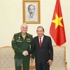 Deputy PM receives Russian Deputy Defence Minister 