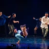 Asian artists dance together in Hanoi