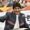 Congratulations to Bolivian President 