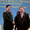 Defence Minister meets Thai Deputy PM, Indonesian counterpart 